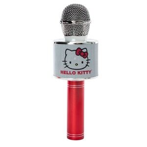Hello Kitty Sanrio Red Karaoke Microphone and Bluetooth Speaker NWT
